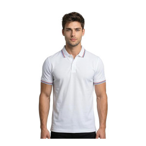 AWG ALL WEATHER GEAR Men’s Cotton Polo T-Shirt