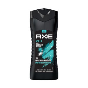 Axe Apollo 3 In 1 Body, Face & Hair Wash, Sage & Cedarwood, 400ml