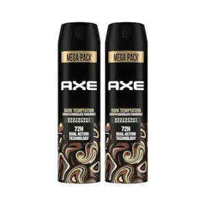 Axe Dark Temptation Deodorant 215ml Pack of 2