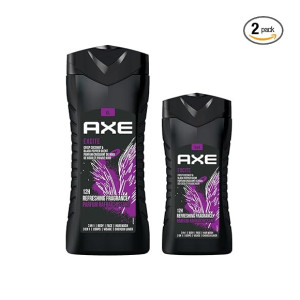 AXE Excite 3-in-1 Body Wash Combo (Crisp Coconut & Black Pepper)