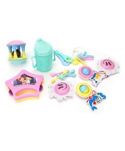 Baby Rattle Set 10 Pcs (Assorted Colors) for Rs. 138