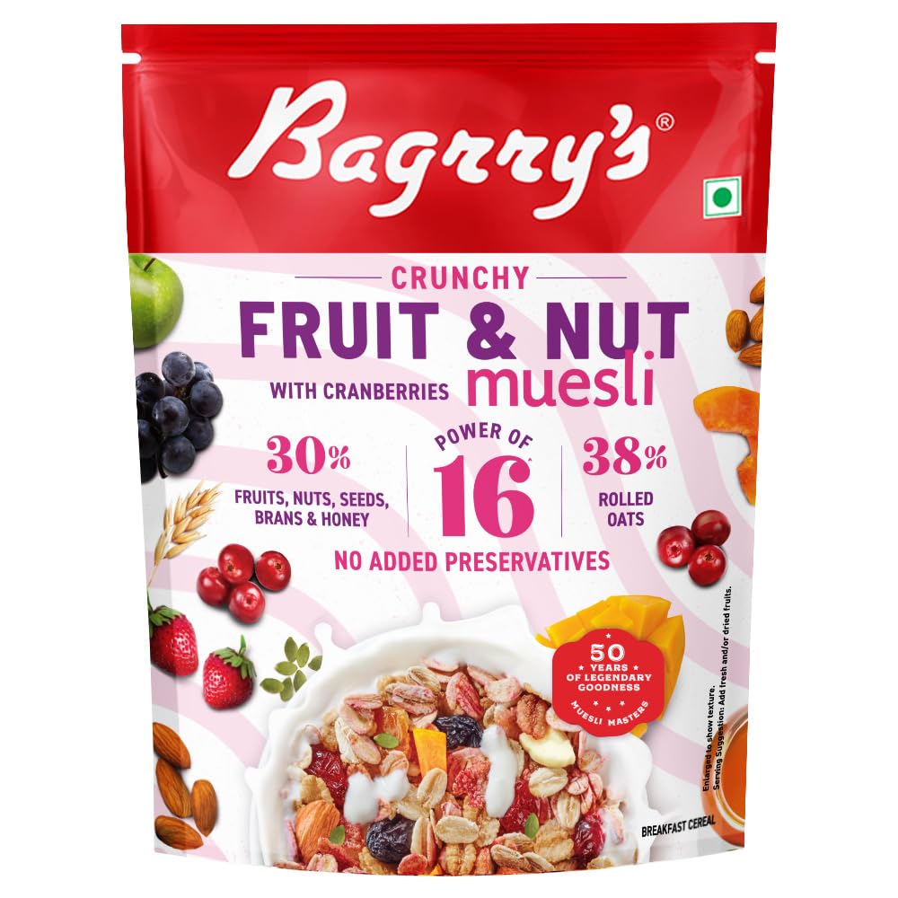 Bagrry’s Muesli 375g Cranberries