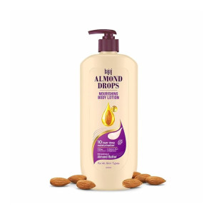Bajaj Almond Drops Nourishing Body Lotion With Almond Butter | 600 ML