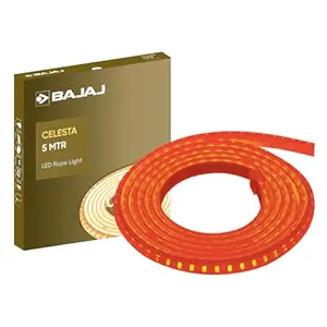 Deal Bajaj Celesta LED Rope Light 5M Red Rs. 464