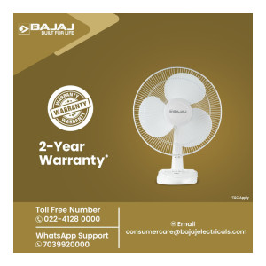 BAJAJ Esteem 400 mm Silent Operation Table Fan
