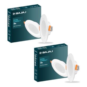 Bajaj Ivora 5W LED Downlight (Pack of 2) for Rs. 195