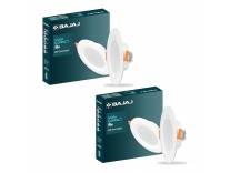 Bajaj Ivora 5W LED Downlight (Pack of 2) for Rs. 195