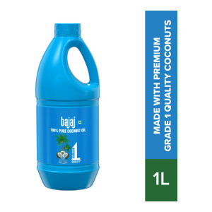BAJAJ 100% Pure Coconut Hair Oil 1 Litre