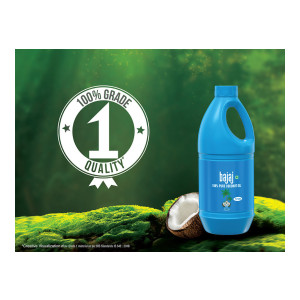 Bajaj 100% Pure Coconut Oil 1 litre