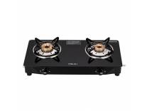Bajaj Ultra 2 Burner Gas Stove Black Rs. 2161