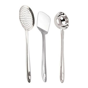 bartanmart Ladle, Skimmer, Spatula Kitchen Tool Set