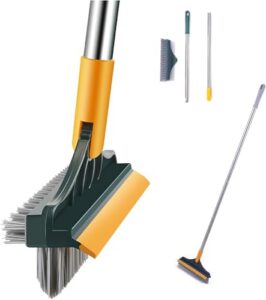 Bathroom Cleaning Brush with Wiper 3