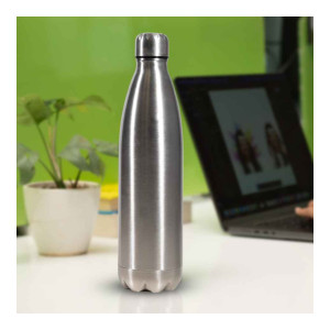 BAY6 Stainless Steel Hot & Cold Vacuum Flask 750ml Matte Finish