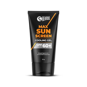 Beardo Max Cooling Gel Sunscreen SPF 60+ PA++++