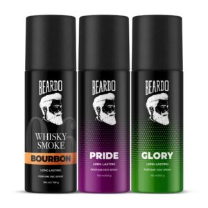 Beardo Pride & Whisky Smoke Bourbon Perfume Body Spray 3