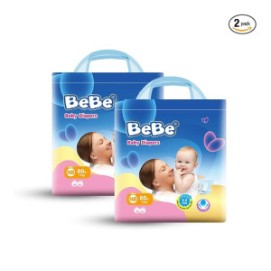 BeBe Baby Dry Care Diaper NB 160 Pcs at Rs185 | Amazon Deal