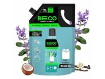 Beco Natural Liquid Detergent Top Load 2L Refill
