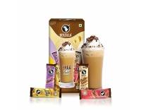 Bevzilla Coffee Sachets Box Butterscotch Classic French Vanilla & Turkish Hazelnut Flavors Rs. 239