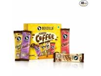 Bevzilla 48 Instant Coffee Sachets 4 Flavours