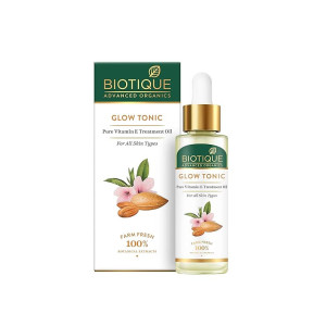 Biotique Advanced Organics Glow Tonic Pure Vitamin E Treatment Oil