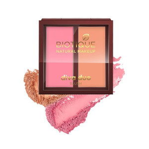 Biotique Natural Makeup Diva Duo Blush