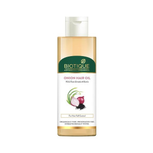 Biotique Onion Black Seed Hair Oil for Silky and Strong Hair