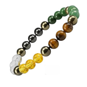 Black Tourmaline Bracelet | Powerful Healing Crystal | Certificate of Authenticity