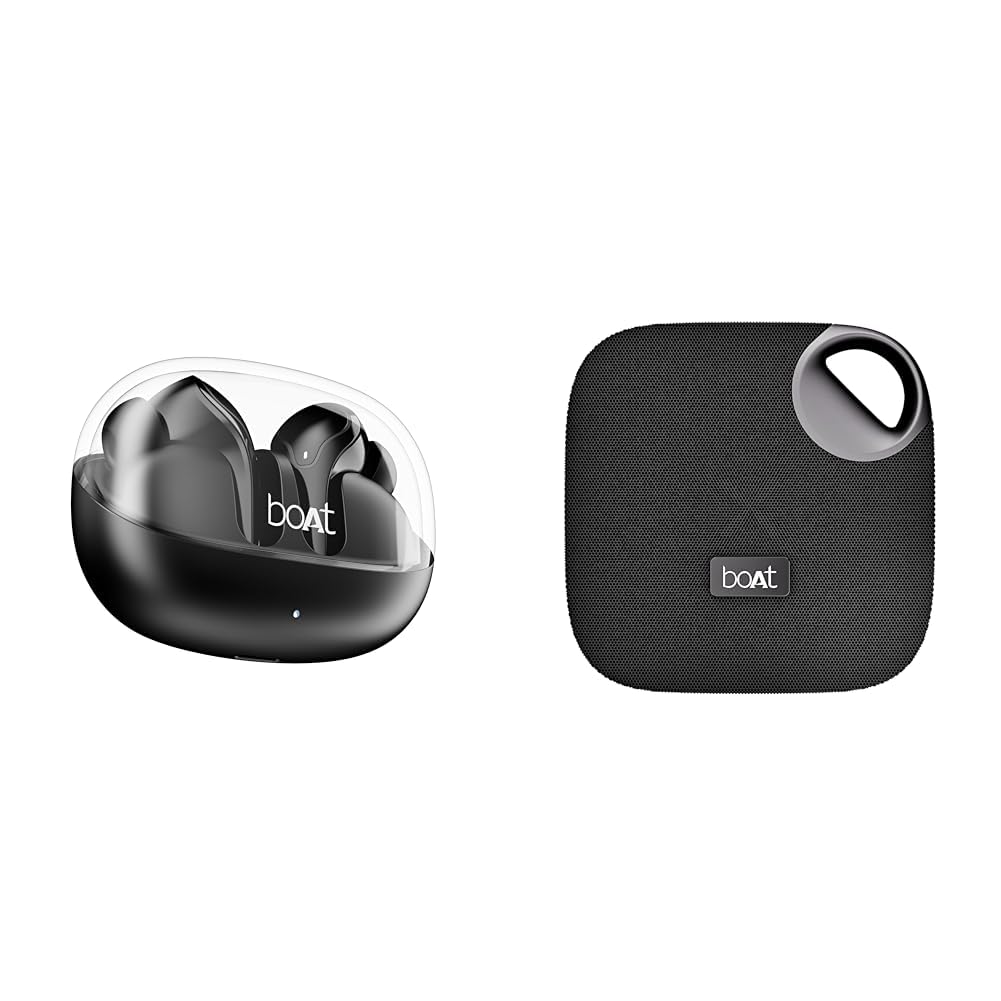 boAt Airdopes 311 Pro + Stone 193 Bluetooth Speaker Combo Deal