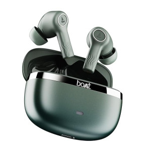 Boat Nirvana Ion ANC Pro, Hi-Res Audio LDAC, ANC (~32dB), 120Hrs Battery, App Support, Fast Charge, v5.3 Bluetooth TWS Earbuds