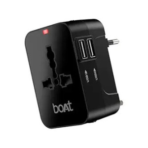Boat Universal 5-in-1 Travel Adapter C10 with USB Ports