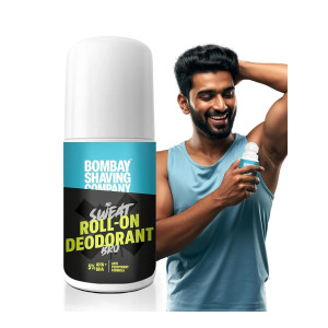 Bombay Shaving Company Roll-On Deo For Active Men | Underarm Antiperspirant