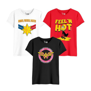 Bon Organik Women’s Cartoon Regular Fit T-Shirt