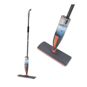 BonKaso Spray Mop with Handle & Refillable Bottle