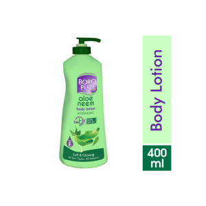 BOROPLUS Aloe Neem Body Lotion with Vitamin E – 400ml