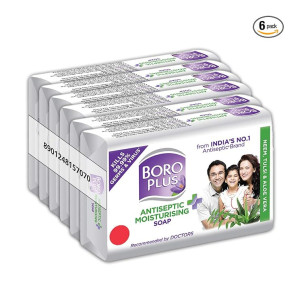 Boroplus Antiseptic And Moisturising Bathing Soap With Aloe Vera, Neem And Tulsi