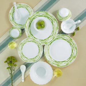 Borosil Aura Silk Opalware Dinner Set 35