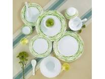 Borosil Aura Silk Opalware Dinner Set 35