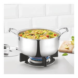 Borosil Cookfresh Tri-ply Casserole 18cm (2.1 L)