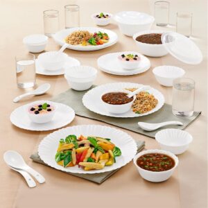 Borosil Opalware Dinner Set 40 Pieces for 6