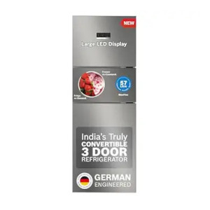 Bosch MaxFlex Convert 303L 3 Star Inverter Frost Free Triple Door Refrigerator