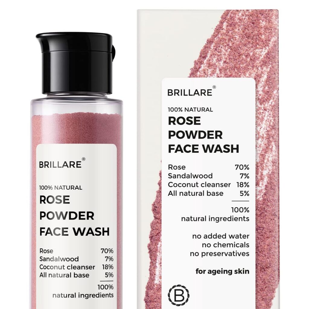 Brillare Rose Face Wash Anti