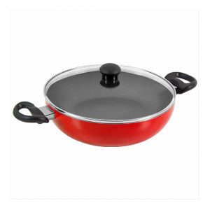 Butterfly Rapid Non Stick Kadai with Glass Lid (2.4L)