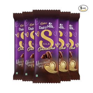 Cadbury Dairy Milk Silk Ganache Valentine’s Gift Pack (Pack of 5)