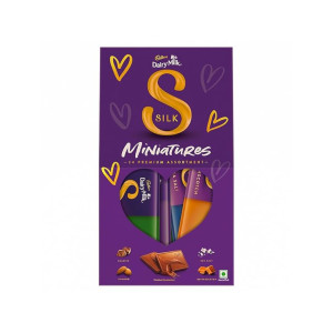 Cadbury Dairy Milk Silk Miniatures Premium Assorted Chocolate Gift Pack