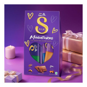 Cadbury Dairy Milk Silk Miniatures Premium Assorted Chocolate Gift pack