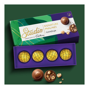 Cadbury Studio Signature Pralines Gianduja Hazelnut Chocolate Gift