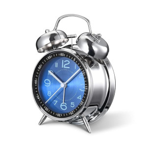 Cadmos Loud Retro Twin Bell Alarm Clock