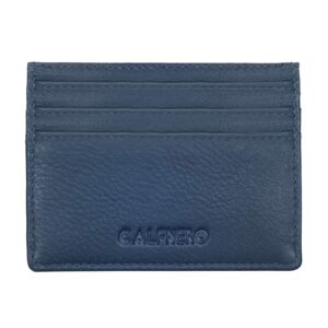 Calfnero Navy Genuine Leather Card Holder Deal Rs. 89