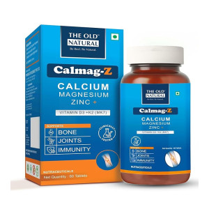 Calmag-Z Calcium Magnesium Zinc Tablets with Vitamin D3 & K2