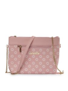 Caprese Siesta Chain Sling Small Powder Pink Rs. 679 Deal